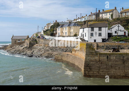 The Front at Porthleven in South Cornwall, England UK Stock Photo