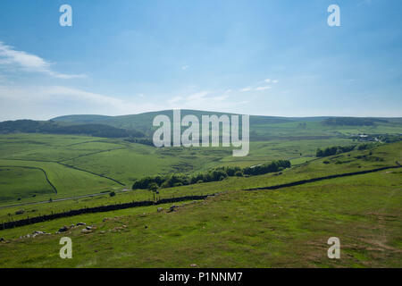 View from Solomon's Tower in Buxton Country Park Stock Photo