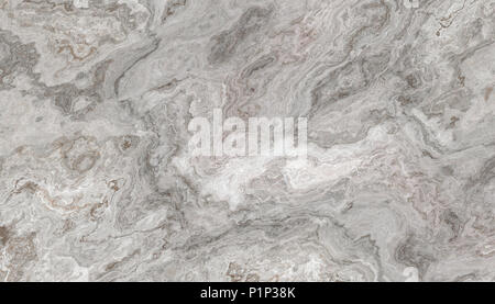 Marble pattern with curly grey and dark veins. Abstract texture and background. 2D illustration Stock Photo