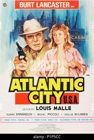 Atlantic City, USA, Kanada/Frankreich 1980, Regie: Louis Malle, Darsteller:  Burt Lancaster, Susan Sarandon Stock Photo - Alamy