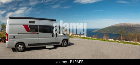 Burstner Citycar 600 series in Norway Stock Photo