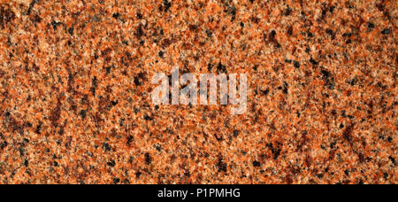 Granite surface; Stanstead, Quebec, Canada Stock Photo