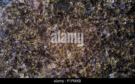 Granite surface; Stanstead, Quebec, Canada Stock Photo