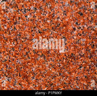 Granite surface; Stanstead, Quebec, Canada Stock Photo