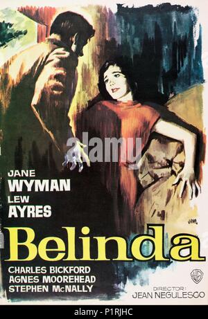 Original Film Title: JOHNNY BELINDA.  English Title: JOHNNY BELINDA.  Film Director: JEAN NEGULESCO.  Year: 1948. Credit: WARNER BROTHERS / Album Stock Photo