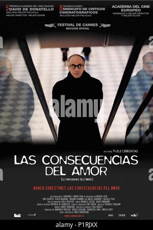 CONSEQUENCES OF LOVE (2004) LE CONSEGUENZE DELL'AMORE (ALT) TONI ...
