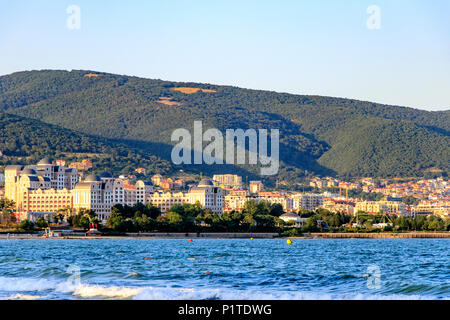 Sveti Vlas resort on the Black Sea coast of Bulgaria Stock Photo