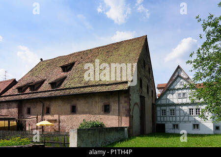 Calw: district Hirsau: St. Aurelius church, Klostermuseum (Monastery museum) in Germany, Baden-Württemberg, Schwarzwald, Black Forest Stock Photo