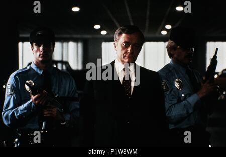 Original Film Title: BLACK MOON RISING.  English Title: BLACK MOON RISING.  Film Director: HARLEY COKLISS.  Year: 1986.  Stars: ROBERT VAUGHN. Credit: NEW WORLD PICTURES / Album Stock Photo