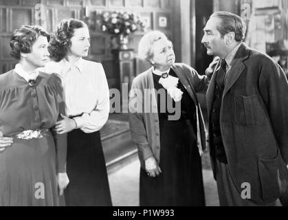 Original Film Title: A BILL OF DIVORCEMENT.  English Title: A BILL OF DIVORCEMENT.  Film Director: JOHN FARROW.  Year: 1940.  Stars: MAUREEN O'HARA; FAY BAINTER; ADOLPHE MENJOU. Credit: RKO / Album Stock Photo