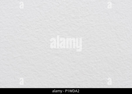Blank plastered white wall texture or background Stock Photo