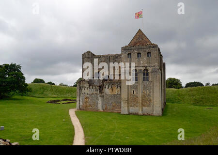 Castle Rising Castle, Kings Lynn, Norfolk, UK Stock Photo