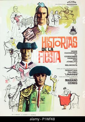 Original Film Title: HISTORIAS DE LA FIESTA.  English Title: HISTORIAS DE LA FIESTA.  Film Director: MARIANO OZORES.  Year: 1965. Credit: PROCUCCIONES INTERNACIONALES CINEMATOGRAFICAS ASOCIADAS / Album Stock Photo