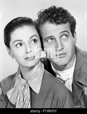 Original Film Title: SOMEBODY UP THERE LIKES ME.  English Title: SOMEBODY UP THERE LIKES ME.  Film Director: ROBERT WISE.  Year: 1956.  Stars: PAUL NEWMAN; PIER ANGELI. Credit: M.G.M. / Album Stock Photo