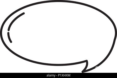 line notes chat bubble text message Stock Vector