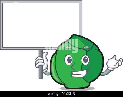Bring board brussels character cartoon style Stock Vector