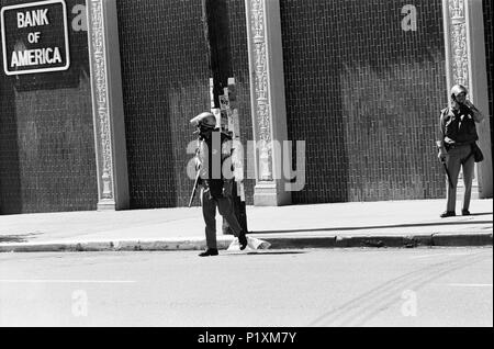 Berkeley in the 60s Riots Stock Photo