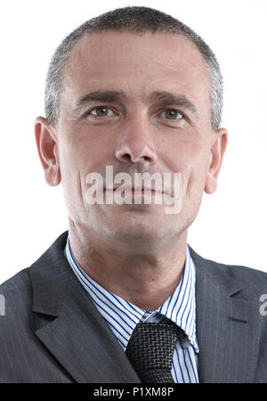 face of a successful businessman Stock Photo