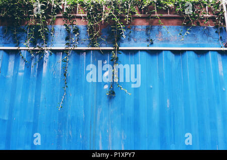 Old Metal Wall Stock Photo