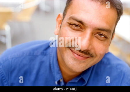 Cricketer Ravi Shastri at the Rose Bowl in Hampshire Stock Photo