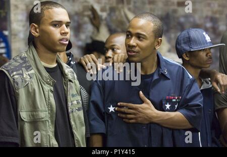 Original Film Title: STOMP THE YARD.  English Title: STOMP THE YARD.  Film Director: SYLVAIN WHITE.  Year: 2007.  Stars: CHRIS BROWN; COLUMBUS SHORT. Credit: RAINFOREST FILMS / DIXON, ALFEO / Album Stock Photo