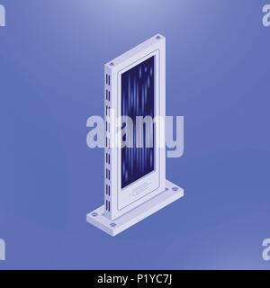 Colorful web server element Stock Vector