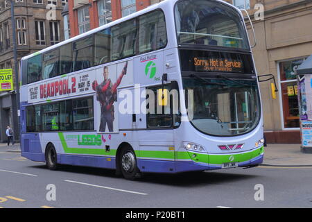 Sorry Not In Service BP11JWK First Bus Company Stock Photo