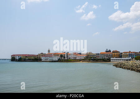 Casco Viejo Panama City - old town district Stock Photo