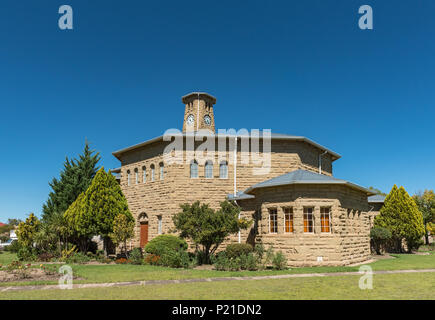 ELLIOT, SOUTH AFRICA - MARCH 28, 2018: The historic Dutch Reformed Church in Elliot in the Eastern Cape Province Stock Photo