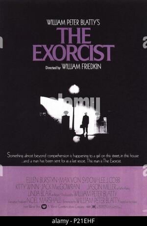 Original Film Title: THE EXORCIST.  English Title: THE EXORCIST.  Film Director: WILLIAM FRIEDKIN.  Year: 1973. Credit: Warner Bros./Hoya Productions / Album Stock Photo