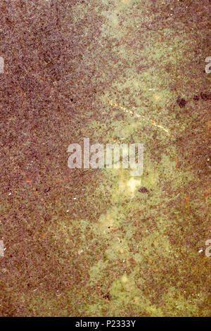 old rust texture on worn rough surface, weathered, grungy and rustic. Stock Photo