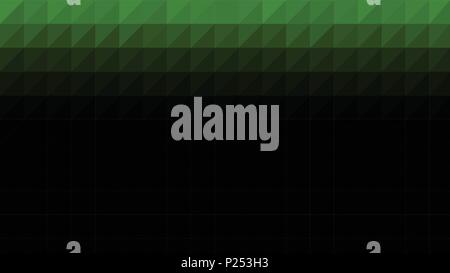 Green black low poly vector gradient texture. Colorful polygonal illustration, good as a cell phone, marketing material, or website background. All po Stock Vector