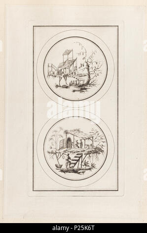 .  English: Drawing (France) . before 1920 (acquired date) 87 Drawing (France) (CH 18213209-2) Stock Photo