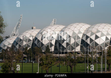 Melbourne Rectangular Stadium - AAMI Park - Soccer Stadium Stock Photo ...