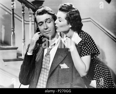 JAMES STEWART, BARBARA HALE, THE JACKPOT, 1950 Stock Photo - Alamy