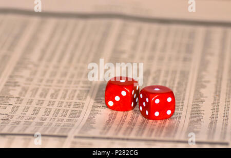 financial concept pictures, financial times background. Stock Photo