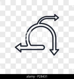 agile vector icon isolated on transparent background, agile logo concept Stock Vector