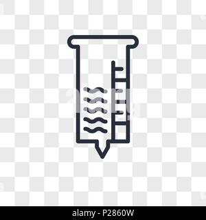 hygrometer vector icon isolated on transparent background, hygrometer logo concept Stock Vector