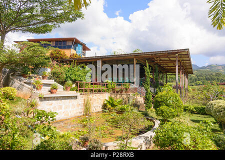 Nyaung Shwe, Red Mountain Estate, vineyard, restaurant, Inle Lake, Shan State, Myanmar (Burma) Stock Photo