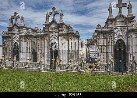 Ciriego Cemetery in Santander, Cantabria, Spain, Europe Stock Photo