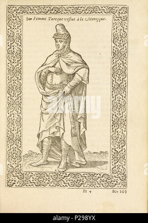 . Norsk bokmål: Illustrasjon hentet fra boken 'Les navigations, peregrinations et voyages, faicts en la Turquie, par Nicolas de Nicolay' av Nicolay, Nicolas de og utgitt av Par Guillaume Silvius (no, 1576) . before 1576. Unknown Illustrasjon hentet fra boken 'Les navigations, peregrinations et voyages, faicts en la Turquie, par Nicolas de Nicolay' av Nicolay, Nicolas de og utgitt av Par Guillaume Silvius (no, 1576) 174 Les navigations, peregrinations et voyages, faicts en la Turquie, par Nicolas de Nicolay - no-nb digibok 2013080124004-143 Stock Photo