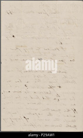 (Miller), Colonel (Ephraim), ALS to. Mar. 3, 1854 Stock Photo - Alamy