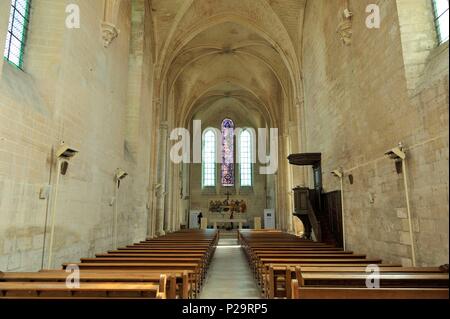 France, Oise, Saint Jean aux Bois, abbey Stock Photo