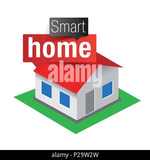 Smart home - internet of things Stock Vector