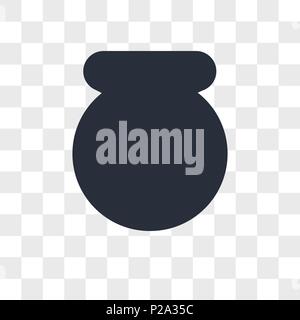 Police vector icon isolated on transparent background, Police logo concept Stock Vector