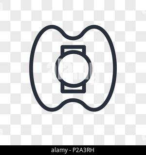Democracy vector icon isolated on transparent background, Democracy logo concept Stock Vector