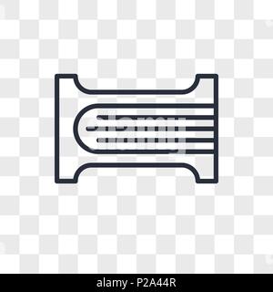 Sharpener vector icon isolated on transparent background, Sharpener logo concept Stock Vector