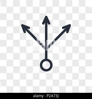 Multiply vector icon isolated on transparent background, Multiply logo concept Stock Vector