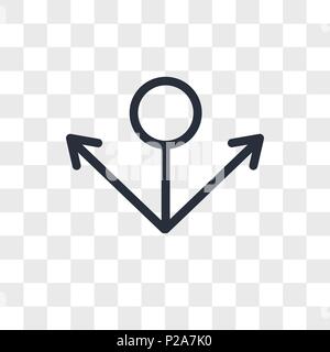 Silver vector icon isolated on transparent background, Silver logo concept Stock Vector