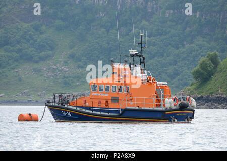 'Stanley Watson Barker' Trent Class Lifeboat in Portree Harbour on the ...